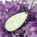 Serpentine Pear Drop Pendant