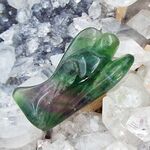Green Fluorite Crystal Angel