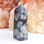 Snowflake Obsidian Point