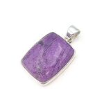 Purple Stichtite Cabochon Pendant