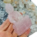 Rose Quartz Thai Buddha