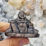 Sheen Obsidian Gemstone Buddha No1