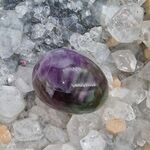 Rainbow Fluorite Gemstone Eggs