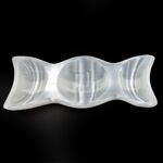 Triple Moon Selenite Crystal Gem Bowl
