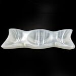 Triple Moon Selenite Crystal Gem Bowl
