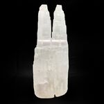 Twin Selenite Mountain Style Lamp 30cm