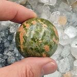 Unakite Crystal Sphere