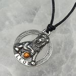 Leo Zodiac Star Sign Pendant