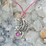 Angel of Wisdom Pewter Pendant
