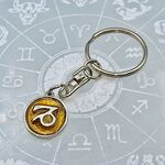 Capricorn Zodiac Astrology Star Sign Key Ring