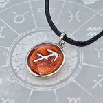 Sagittarius Zodiac Astrology Star Sign Pendant