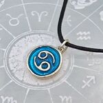 Cancer Zodiac Astrology Star Sign Pendant