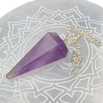 Amethyst Dowsing Pendulum