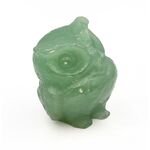 Green Aventurine Crystal Owl