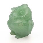 Green Aventurine Crystal Owl