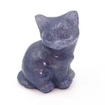 Blue Aventurine Crystal Cat