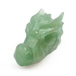 Green Aventurine Dragon Head