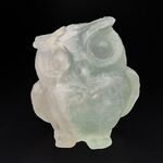 Green Fluorite Crystal Owl