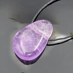 Side Drilled Lilac Amethyst Tumbled Stones