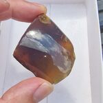 Indonesian Polished Blue Amber