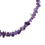 Amethyst Chip Necklace 18 inch