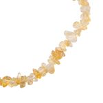 Citrine Chip Necklace 18 inch