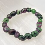 Ruby Zoisite Nugget Bracelet