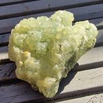 Green Prehnite Crystal Group No2