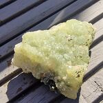 Green Prehnite Crystal Group No4