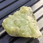 Green Prehnite Crystal Group No4