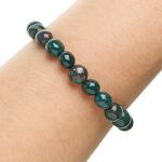 Bloodstone Tumble Stone Bracelet