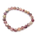 Tourmaline 6mm Bead Bracelet