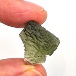 Genuine Green Moldavite Meteorite #12