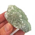 Green Prehnite Crystal Group No7