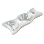 Triple Moon Selenite Crystal Gem Bowl