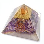 Amethyst Organite Pyramid 40mm