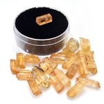Imperial Topaz Crystal in Specimin Box