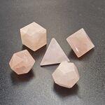Sacred Geometry Crystal Set Rose Quartz
