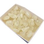 Sulfur Quartz Tumble Stones
