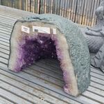 Amethyst Geode Cathedral Specimen PO7