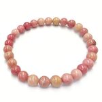 Rhodonite 6mm Bracelet