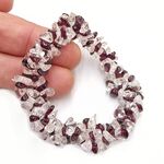 Garnet Triple Chip Bracelet