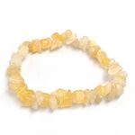 Orange Calcite Chip Bracelet