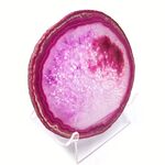 Large Pink Agate Slice No10