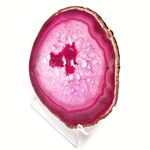 Large Pink Agate Slice No8