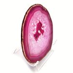 Large Pink Agate Slice No8