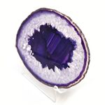 Large Purple Agate Slice No7