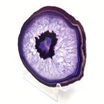 Large Purple Agate Slice No6