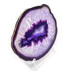 Large Purple Agate Slice No5