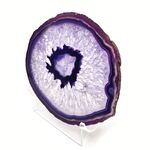 Large Purple Agate Slice No4